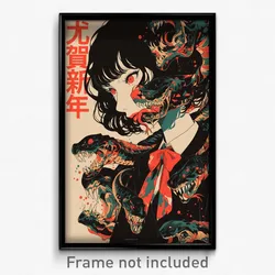 Chinese Movie Poster - Woman Feeling Careless, Wonderful Red Neckwear (Print)