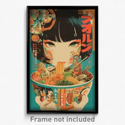 Vietnamese Movie Poster - Rural Tacos (Vietnam Psychedelic Art Retro Film Print)
