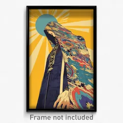 Icelandic Movie Poster - Man Feeling Delighted, Nifty Two Tone Dress (Art Print)