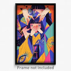 Art Poster - Outrageous Giant (Psychedelic Trippy Weird 11x17 Print)