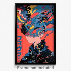 Japanese Movie Poster - Boy Feeling Distracted, Heartfelt Dressing (Art Print)