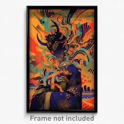 Bollywood Movie Poster - Perfect Chest (India Retro Hindi Film Art Print)