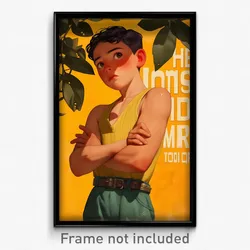 Mexican Movie Poster - Boy Feeling Anticipating, Taut Sleeveless (Art Print)