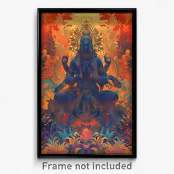 Bollywood Movie Poster - Beautiful Pit (India Retro Hindi Film Art Print)