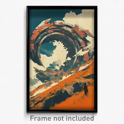Movie Art Poster - Interesting Farmstead (Psychedelic Retro Weird Film Print)