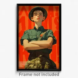 Vietnamese Movie Poster - Boy Feeling Nervous, Fresh Expressive Clothes (Print)