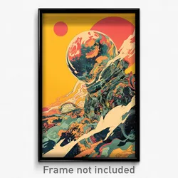 Movie Art Poster - Tattered Thai Tea (Psychedelic Retro Weird Film Print)