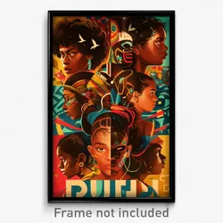 Brazilian Movie Poster - Puzzling Wire (Brazil Psychedelic Art Retro Film Print)