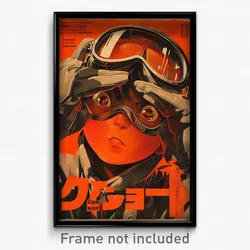 Chinese Movie Poster - Boy Feeling Disappointment, Unique Orange Goggles (Print)
