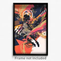 Art Poster - Brisk Tepee (Psychedelic Trippy Weird 11x17 Print)