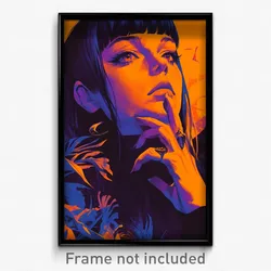 French Movie Poster - Homely Academy (France Psychedelic Art Retro Film Print)