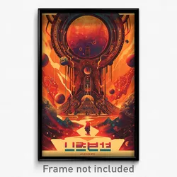Hebrew Movie Poster - Silly Portal (Israel Psychedelic Art Retro Film Print)