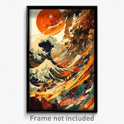 Japanese Movie Poster - Virtual Fourth Of July (Japan Retro Film Art Print)