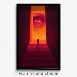 German Movie Poster - Frightening Book Store (Germany Retro Film Art Print)
