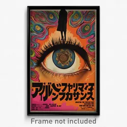 Hebrew Movie Poster - Girl Feeling Suspicious, Handmade Winged Footwear (Print)