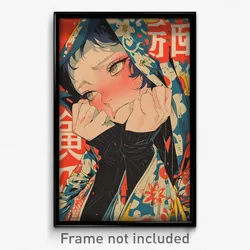 Chinese Movie Poster - Woman Feeling Melancholy, Lovely Hooded Track Jacket