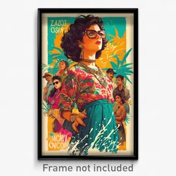 Mexican Movie Poster - Girl Feeling Dislike, Offbeat Adjusting Clothes (Print)