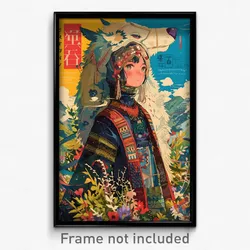 Vietnamese Movie Poster - Girl Feeling Humility, Homely Animal Costume (Print)