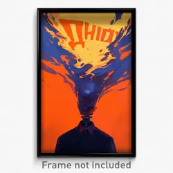Russian Movie Poster - Tall Lamp (Russia Psychedelic Art Retro Film Print)