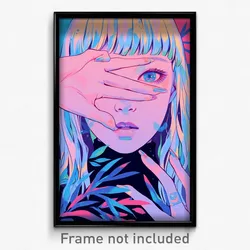Art Poster - Frosty Heath (Psychedelic Trippy Weird 11x17 Print)
