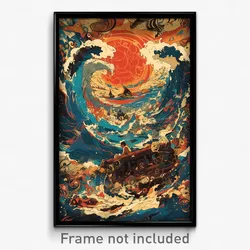Vietnamese Movie Poster - Nautical Gate (Vietnam Retro Film Art Print)