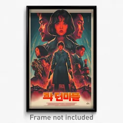 Korean Movie Poster - Concrete Enchiladas (Korea Retro Film Art Print)