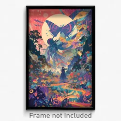 Thai Movie Poster - Empty Cloud Forest (Thailand Retro Film Art Print)