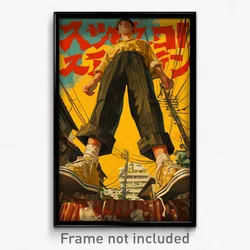 Thai Movie Poster - Boy Feeling Discombobulated, Rectangular Shoe Dangle (Print)