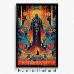 Russian Movie Poster - Impressive Throne Room (Russia Retro Film Art Print)