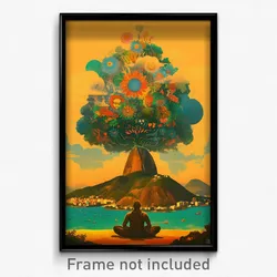 Brazilian Movie Poster - Standard Thanksgiving (Brazil Retro Film Art Print)