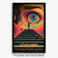 Russian Movie Poster - Spectacular Bay (Russia Psychedelic Art Retro Film Print)
