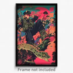 Vietnamese Movie Poster - Warlike Pound (Vietnam Retro Film Art Print)