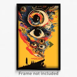 French Movie Poster - Thin Wheels (France Psychedelic Art Retro Film Print)