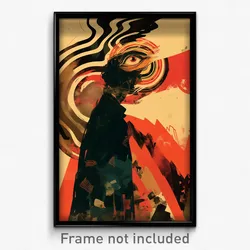 Spanish Movie Poster - Boy Feeling Rattled, Soft Scrunchie (Spain Art Print)