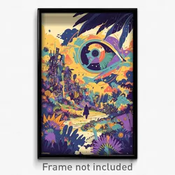 French Movie Poster - Buzzing Crossroad (France Retro Film Art Print)
