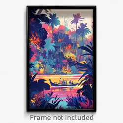 Indonesian Movie Poster - Prestigious Rapids (Indonesia Retro Film Art Print)