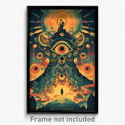 Russian Movie Poster - Unique Hamburger (Russia Retro Film Art Print)