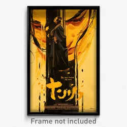 Thai Movie Poster - Man Feeling Melancholy, Wooden Long Dress (Art Print)