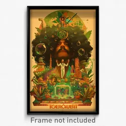 Mexican Movie Poster - Sparkling Bubble Tea (Mexico Retro Film Art Print)