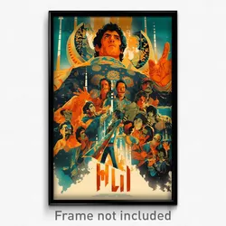 Mexican Movie Poster - Vibrant Dell (Mexico Psychedelic Art Retro Film Print)