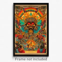 Mexican Movie Poster - Rundown Vestibule (Mexico Retro Film Art Print)