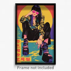 Korean Movie Poster - Woman Feeling Humility, Oddball Black Footwear (Art Print)