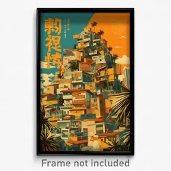 Chinese Movie Poster - Smoggy Rio De Janeiro (China Retro Film Art Print)