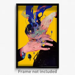 Art Poster - Impressive Bend (Psychedelic Trippy Weird 11x17 Cartoon Print)