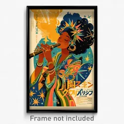 Brazilian Movie Poster - Bountiful Star (Brazil Retro Film Art Print)