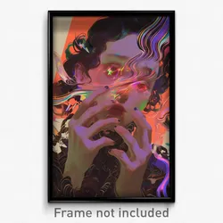Art Poster - Wicked Mesa (Psychedelic Trippy Weird 11x17 Print)