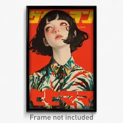 Vietnamese Movie Poster - Woman Feeling Unhappy, International Frilled Dress