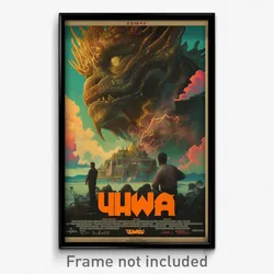 Thai Movie Poster - Stunning Wigwam (Thailand Psychedelic Art Retro Film Print)