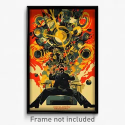 Spanish Movie Poster - Man Feeling Smug, Messy Multi Strapped (Spain Art Print)