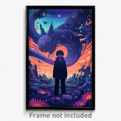 Movie Art Poster - Blissful Sanctuary (Psychedelic Retro Weird Film Print)